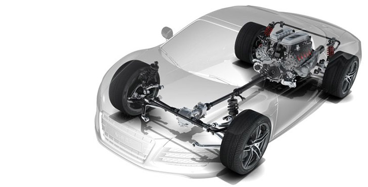2017 Audi R8 Spyder engineering