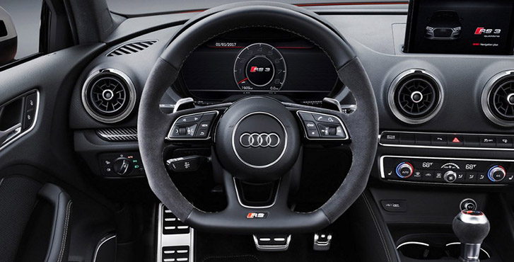 2017 Audi RS3 appearance