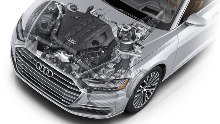 2020 Audi A8 engineering