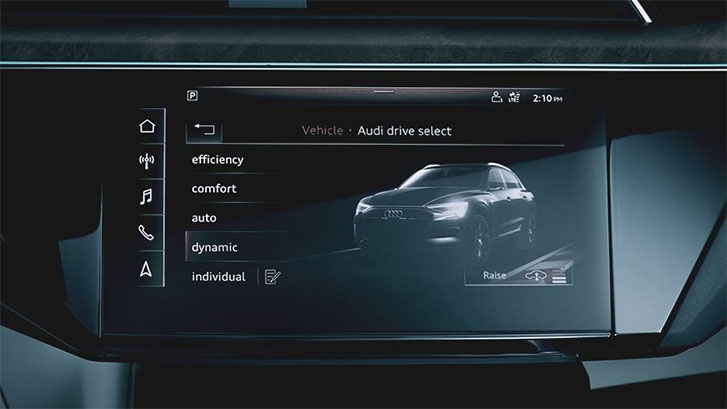 2020 Audi e-tron Sportback engineering