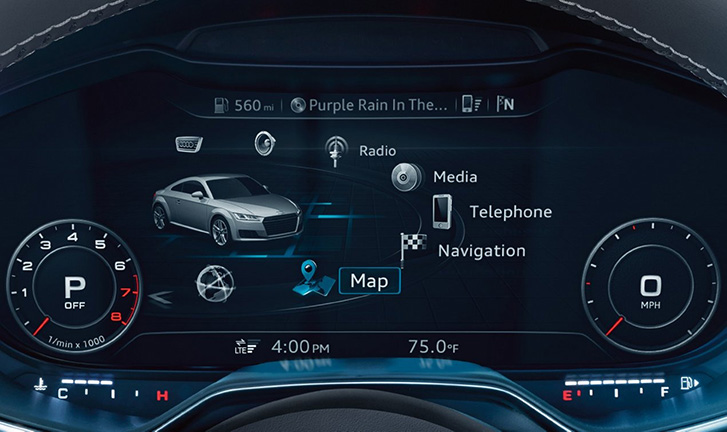 2020 Audi TT Roadster technology