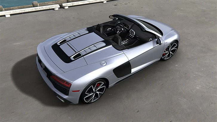 2021 Audi R8 Spyder engineering