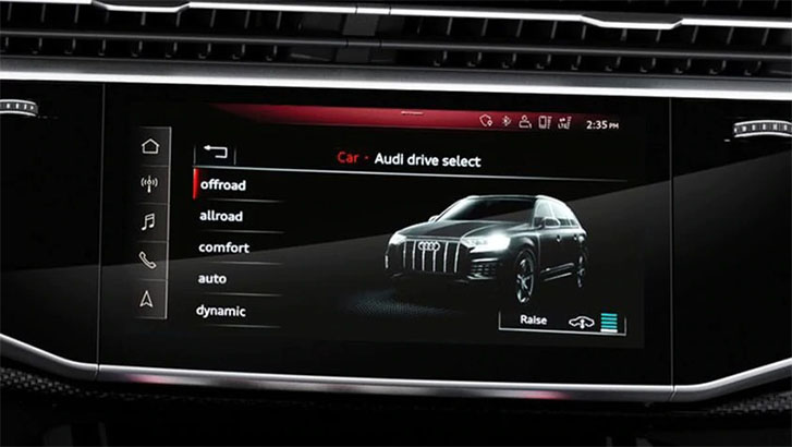 2021 Audi SQ8 technology