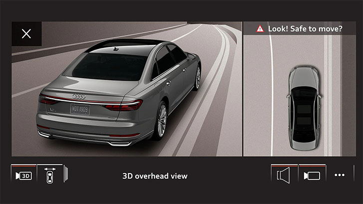 2022 Audi A8 technology