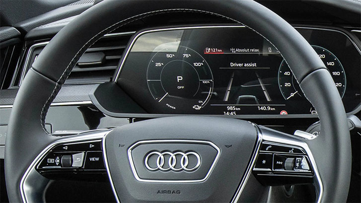 2022 Audi e-tron S technology