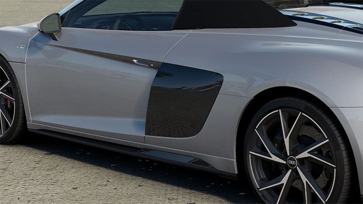 2022 Audi R8 Spyder appearance