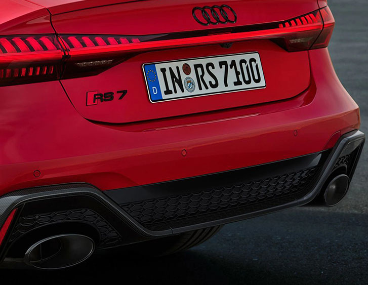 2022 Audi RS 7 Sportback engineering