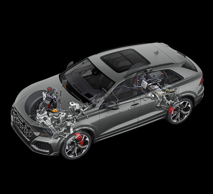 2022 Audi RS Q8 engineering