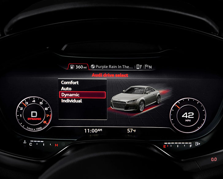2022 Audi TTS Coupe engineering