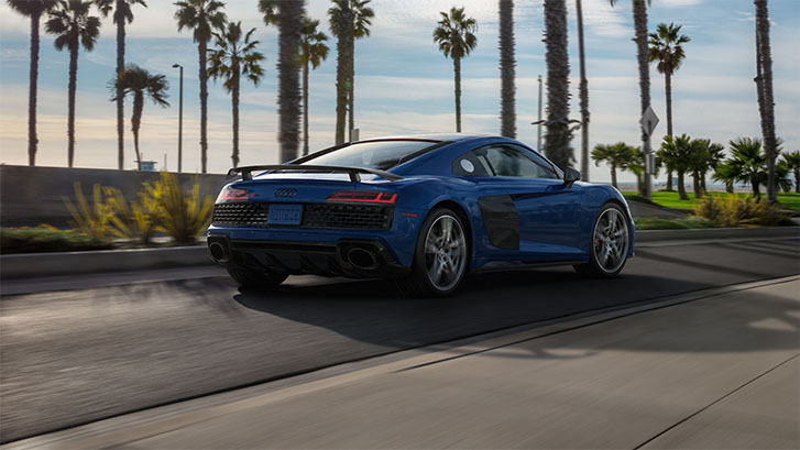 2023 Audi R8 Coupe technology