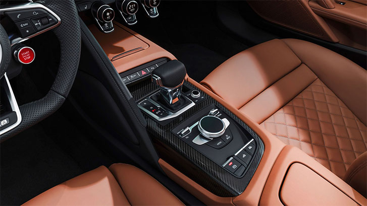 2023 Audi R8 Spyder technology