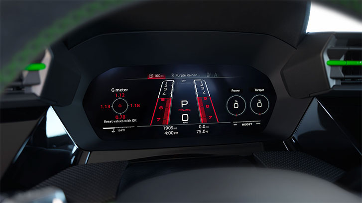 2023 Audi RS 3 technology