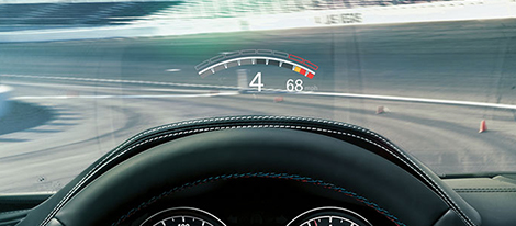2017 BMW M Models M4 Coupe Head-Up Display