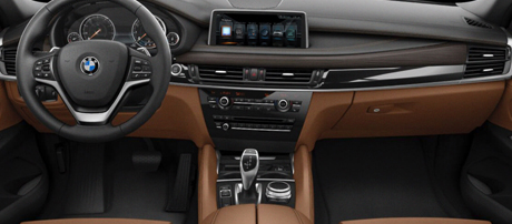 2017 BMW X Models X6 sDrive35i interior