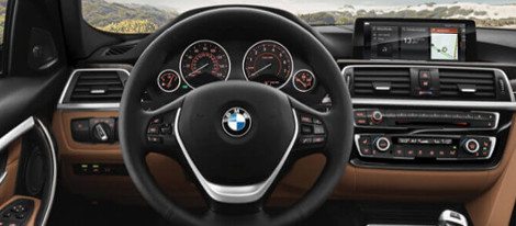 2018 BMW 3 Series 340i Sedan Steering Wheel