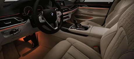 2019 BMW 7 Series 740i Sedan Ambient Lighting