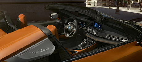 2019 BMW i Models i8 Roadster interior