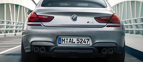 2019 BMW M Models M6 Gran Coupe exhaust