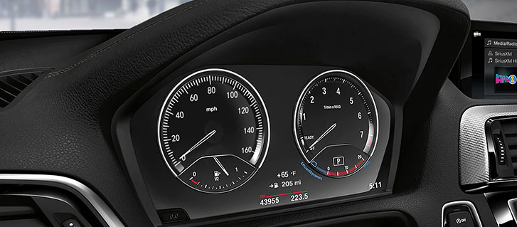 Standard Instrument Cluster with Extended Content