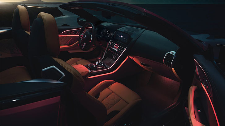 2022 BMW M Models M8 Competition Convertible comfort