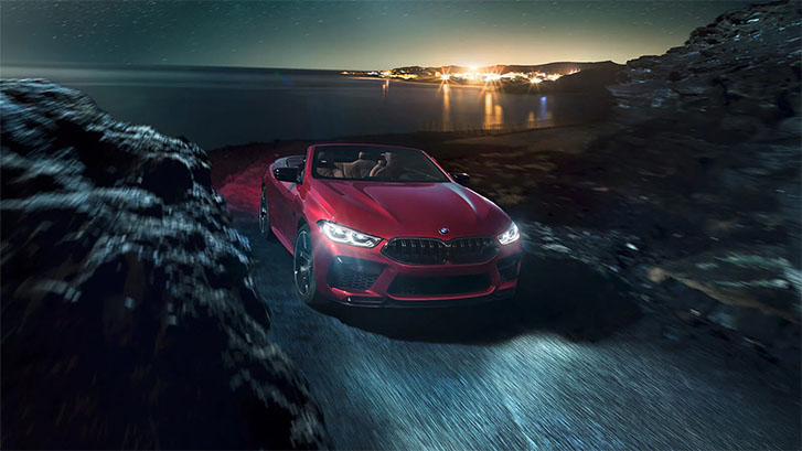 2022 BMW M Models M8 Competition Convertible performance