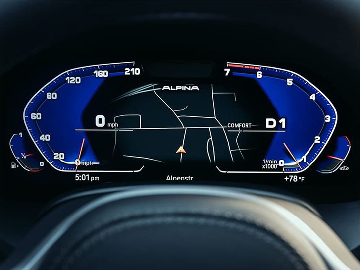 2025 BMW 8 Series ALPINA B8 comfort