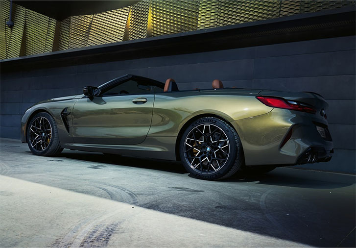 2025 BMW M Models M8 Convertible performance