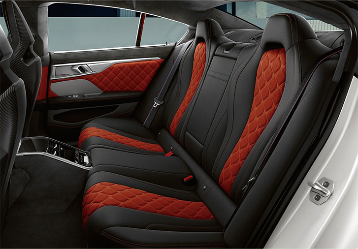 2025 BMW M Models M8 Gran Coupe comfort