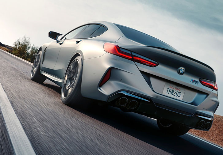 2025 BMW M Models M8 Gran Coupe performance