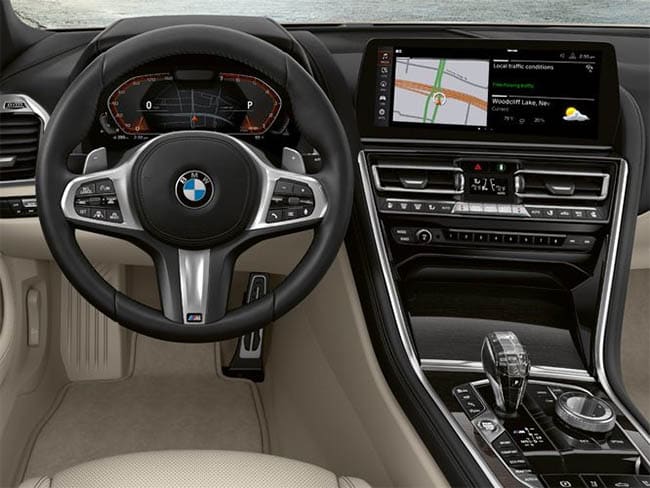2026 BMW 8 Series 840i Coupe comfort