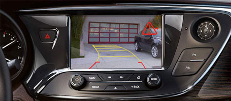 REAR VISION CAMERA WITH REAR CROSS TRAFFIC ALERT