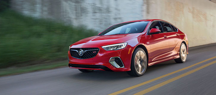 2018 Buick Regal GS performance