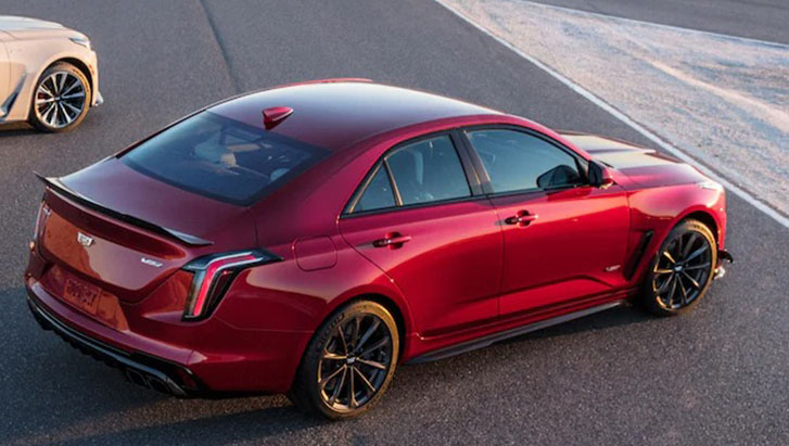 2022 Cadillac CT4-V Blackwing appearance