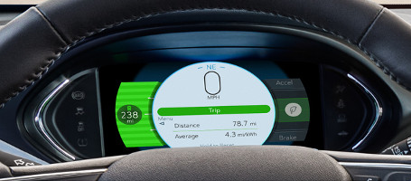 2017 Chevrolet Bolt EV display