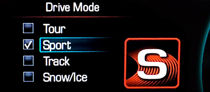Driver Mode Selector