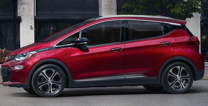 2020 Chevrolet Bolt EV appearance