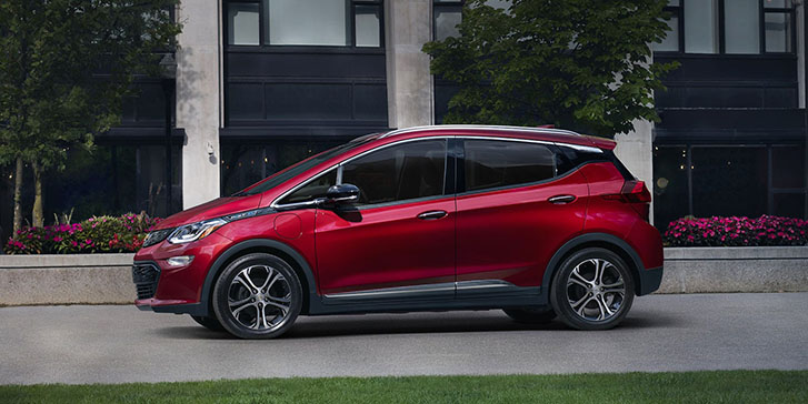 2021 Chevrolet Bolt EV appearance