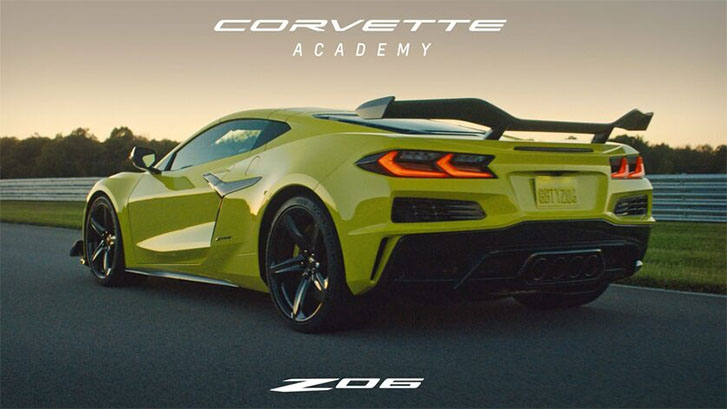 2023 Chevrolet Corvette Z06 appearance