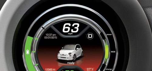 2015 FIAT 500e comfort