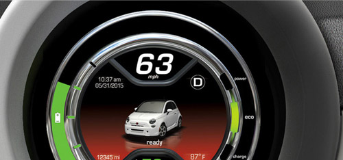 2016 FIAT 500e comfort