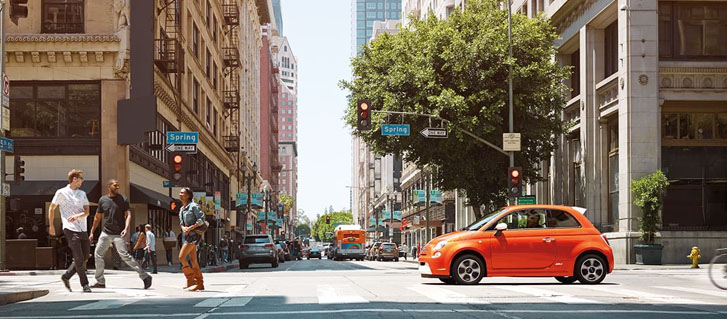 2019 FIAT 500e safety