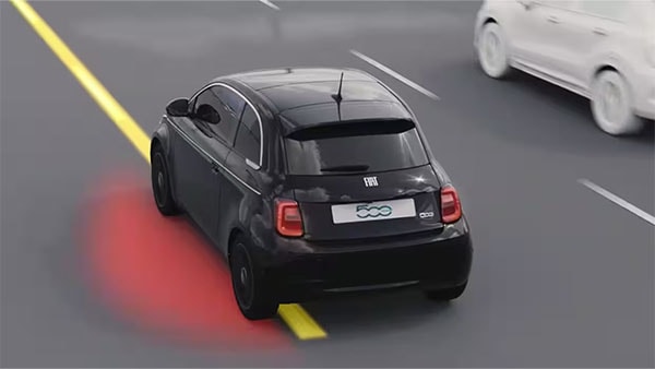 2025 FIAT 500e safety