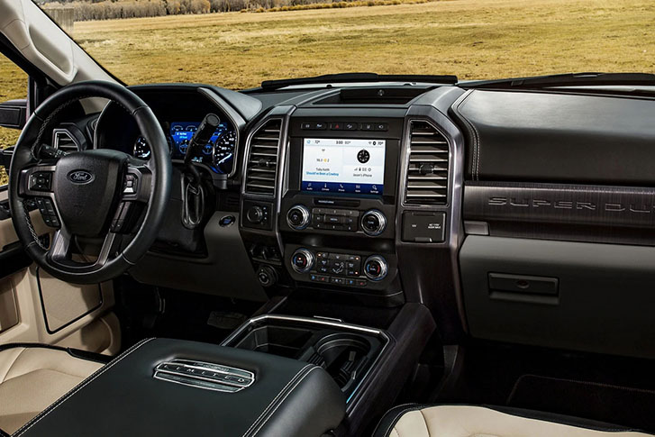 2021 Ford Super Duty comfort