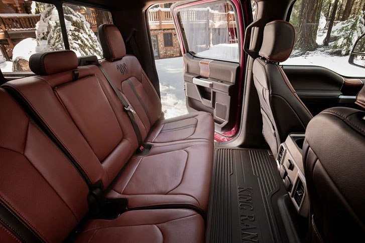 2021 Ford Super Duty comfort