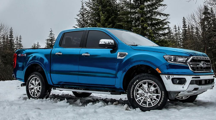 2022 Ford Ranger appearance