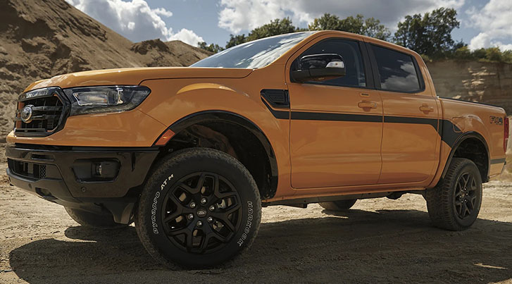 2022 Ford Ranger appearance