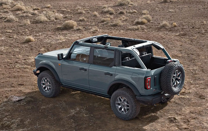 2025 Ford Bronco appearance