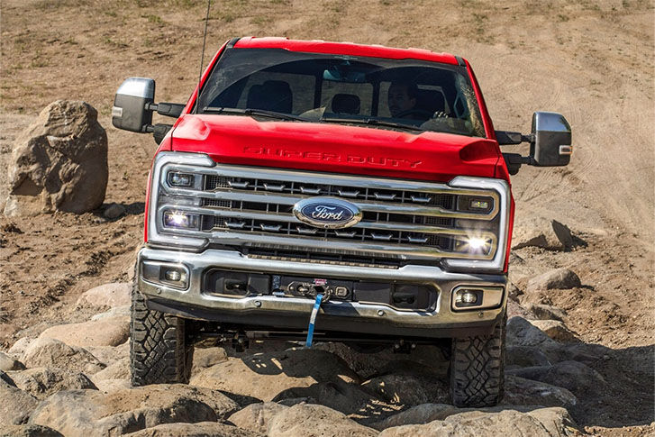 2025 Ford Super Duty appearance