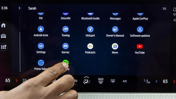 2026 Ford Explorer comfort