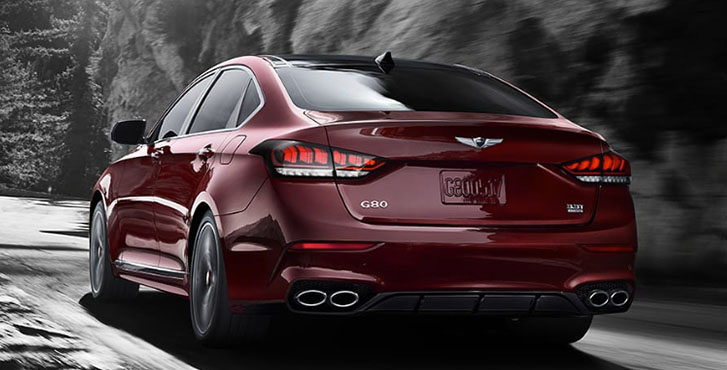 2020 Genesis G80 Sport performance